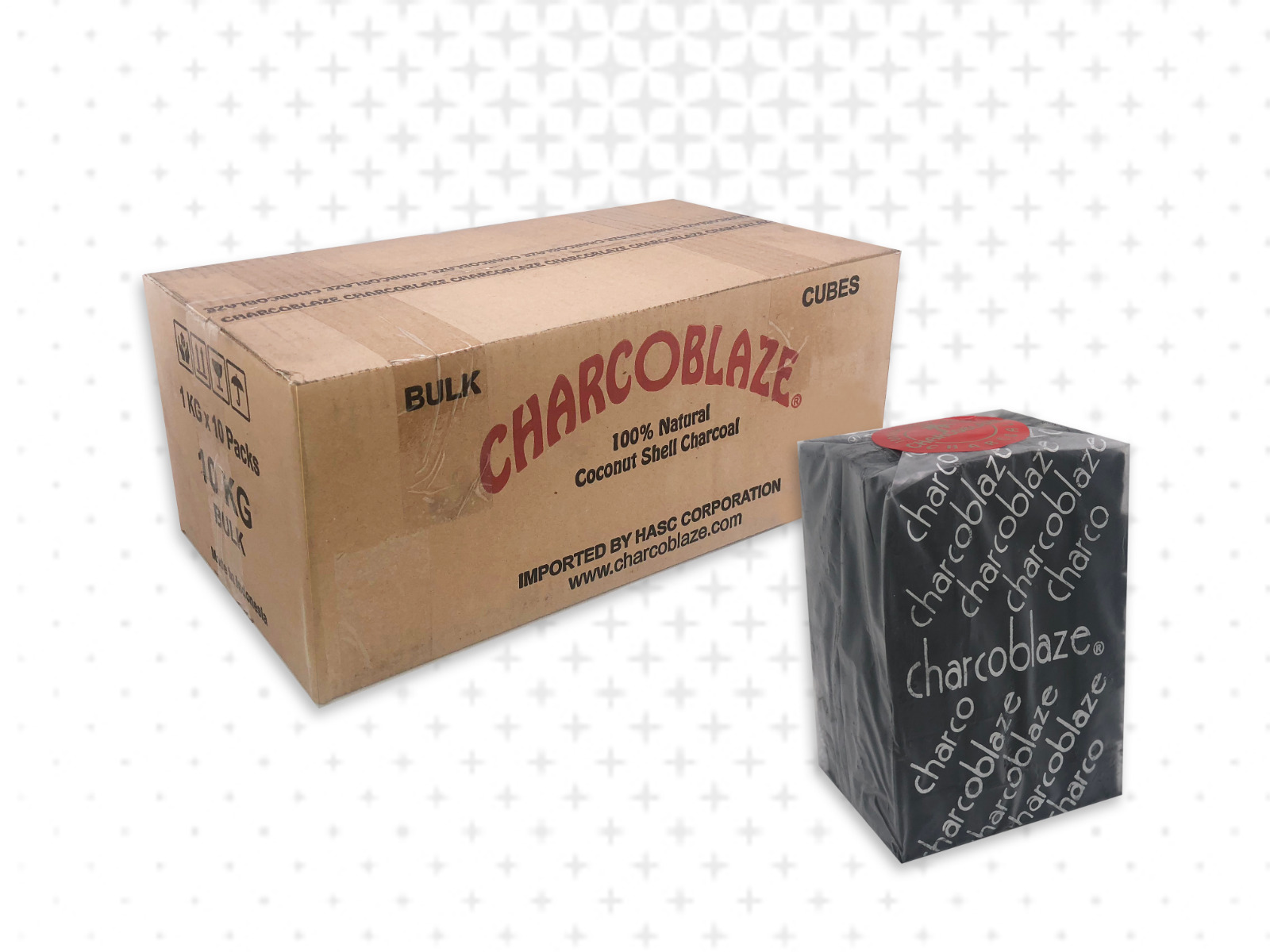 Charcoblaze Bulk 10kg Hookah Charcoal Cubes 720 pcs LOCAL PICK UP ONLY