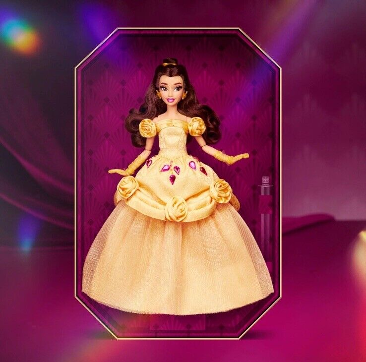 🔥🔥🔥Disney Collector Radiance Collection Belle Doll Mattel Factory Sealed