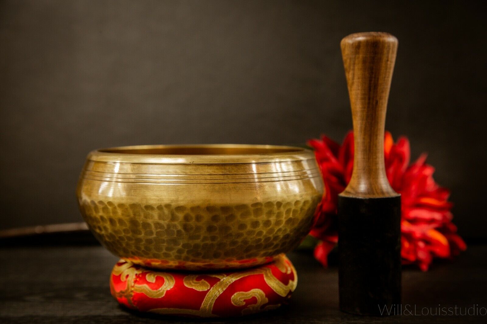 Lingam 5.5 inches antique Singing Bowl for Yoga, Meditation, Chakra Healing,