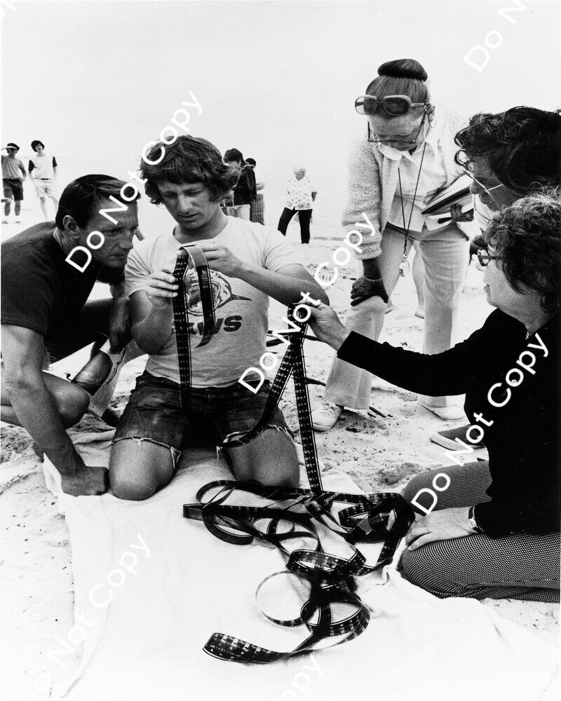 8x10 Jaws 1975 PHOTO photograph picture print steven spielberg behind the scenes