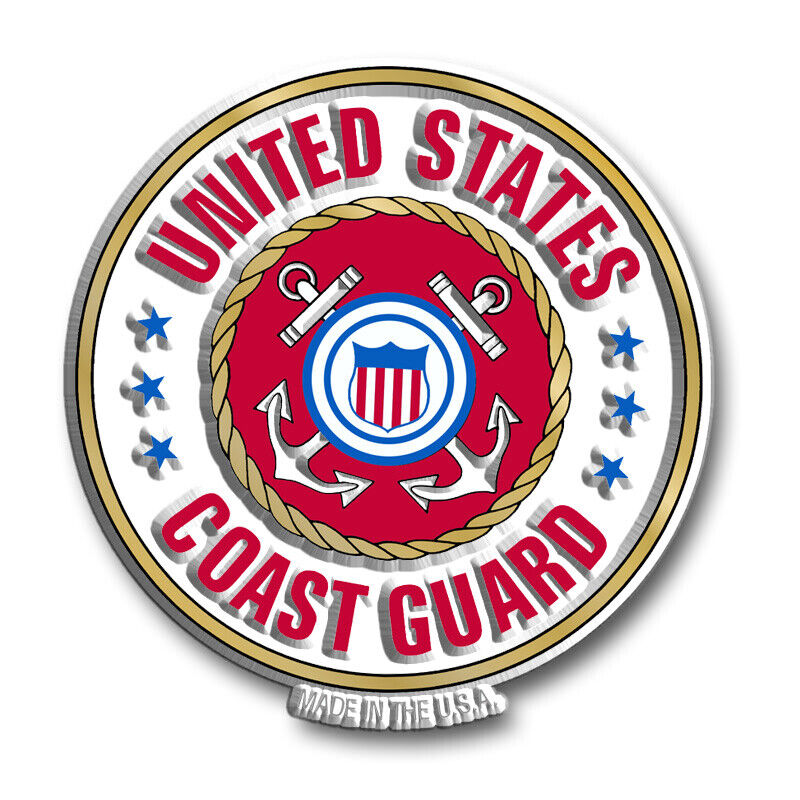 U.S. Coast Guard Seal - U.S. Military Magnet by Classic Magnets