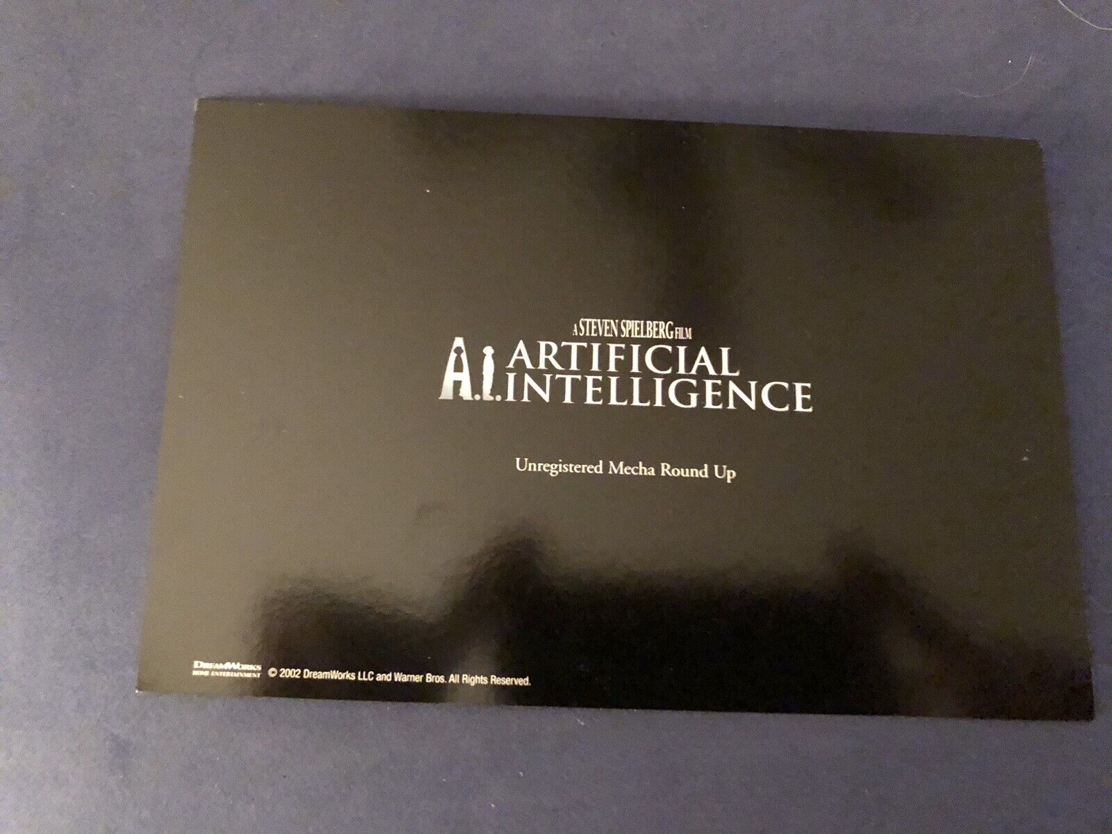 Artificial Intelligence.  Steven Spielberg Film  Warner Card Set of 3 cards.