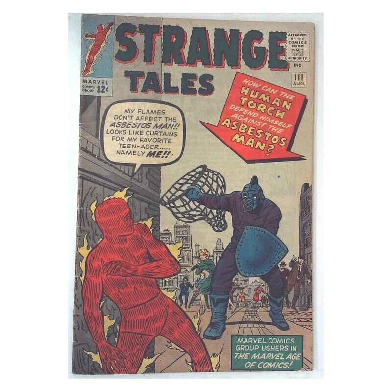 Strange Tales (1951 series) #111 in Very Good + condition. Marvel comics [h&