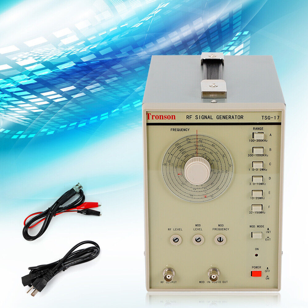 TSG-17 Signal Generator 100kHz-150MHZ RF/AM Radio Frequency Signal Generator