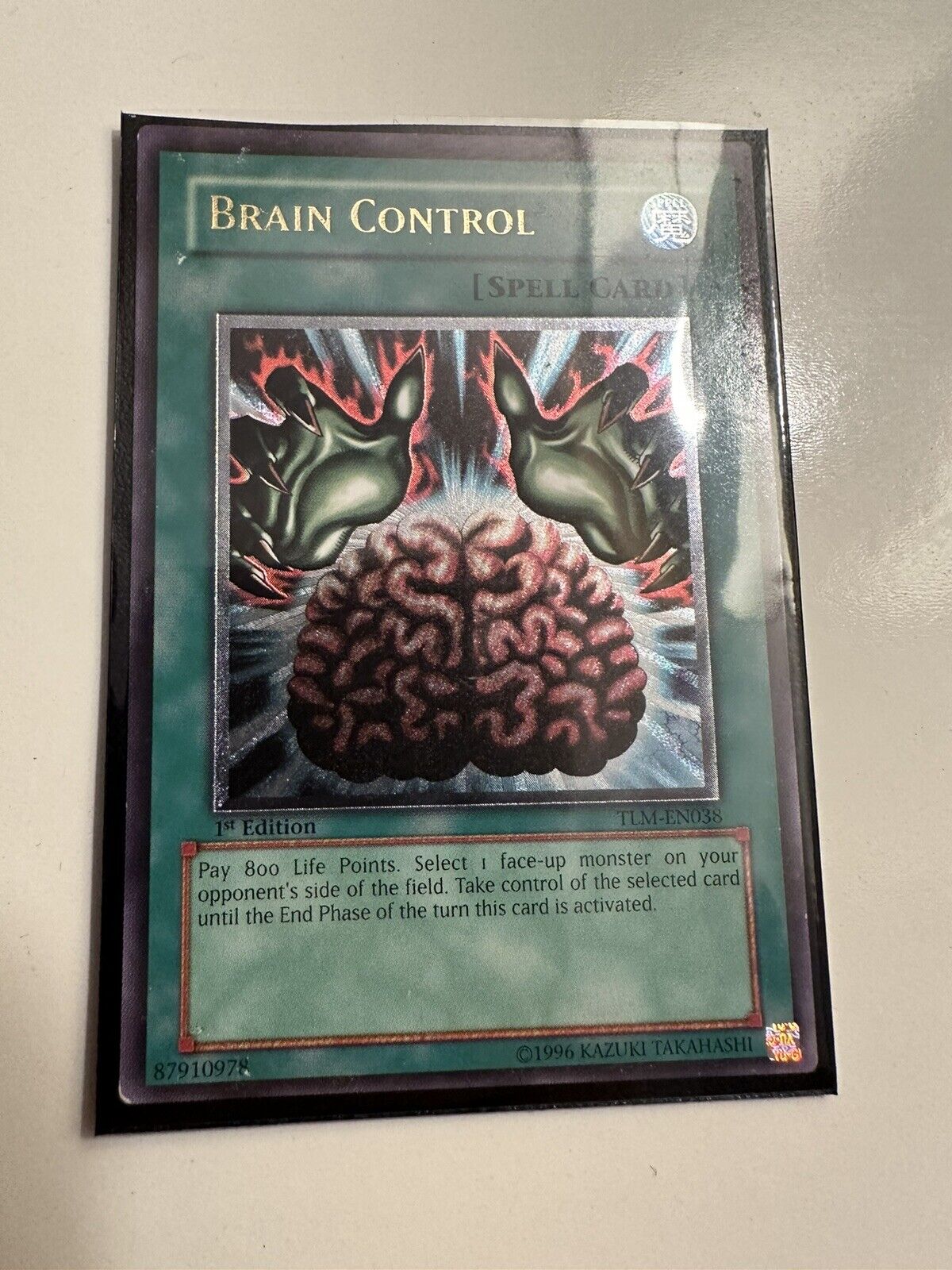 Brain Control TLM-EN038 Ultimate Rare 1st Edition MP Yugioh
