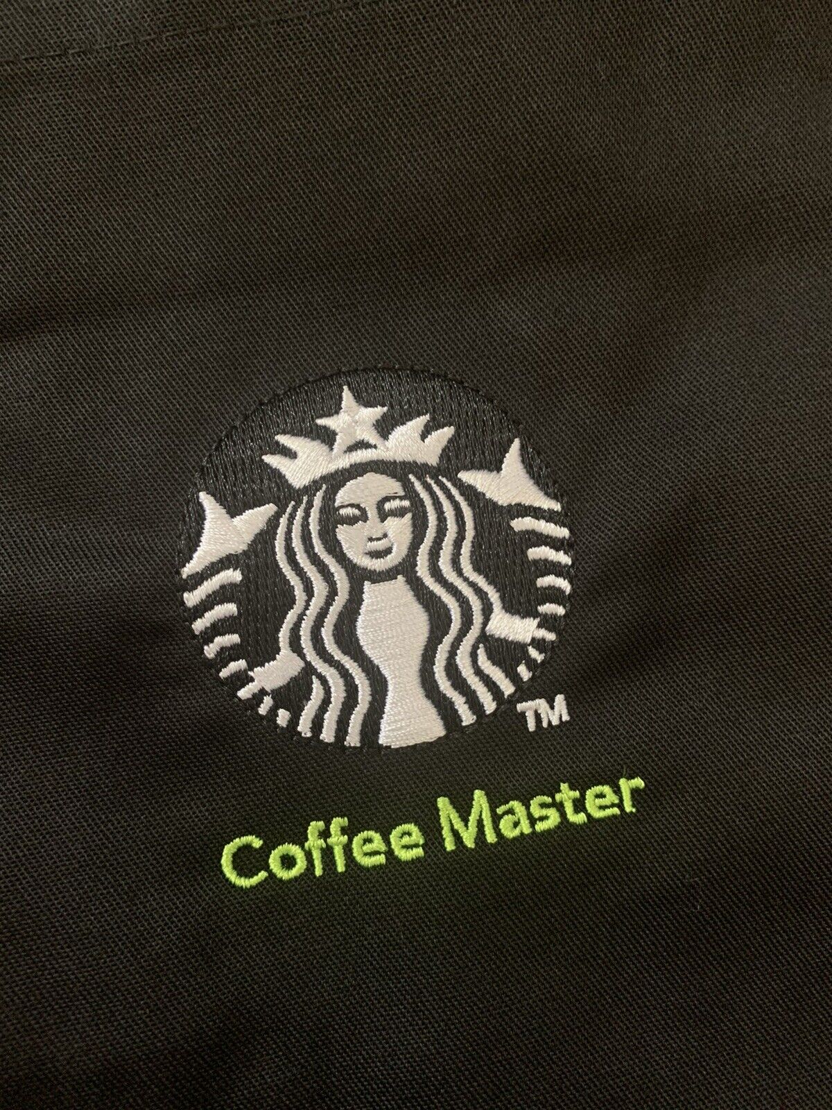 New Starbucks Coffee Black Coffee Master Apron Official Uniform Barista