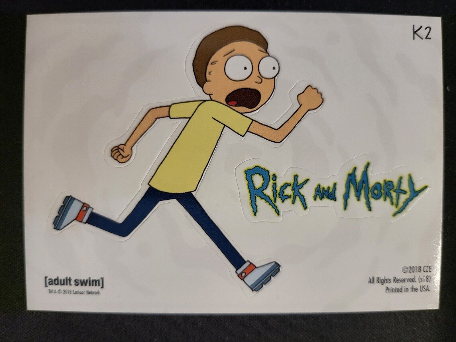 2018 Cryptozoic Rick and Morty Season 1 Sticker Cards Portal #K2 