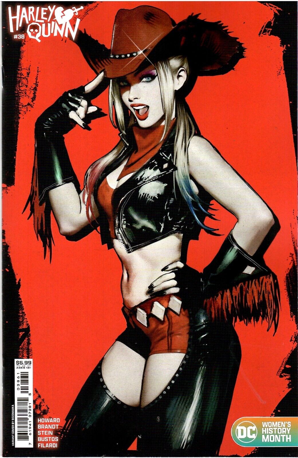 Harley Quinn #38 CVR C Sozomaika Womens History Month Variant NM/NM-