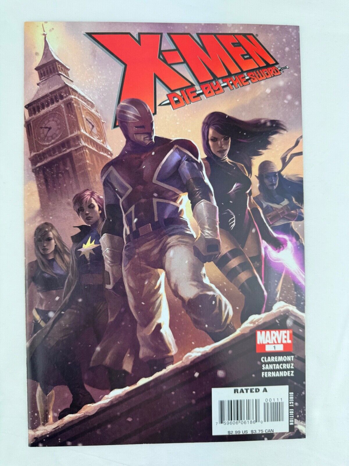 X-MEN: Die By The Sword #1 Marvel Comic 2007