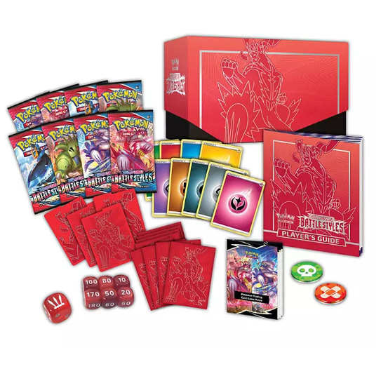 Pokemon V527036B Urshifu Single Strike Elite Trainer Box + 6 Bonus Cards