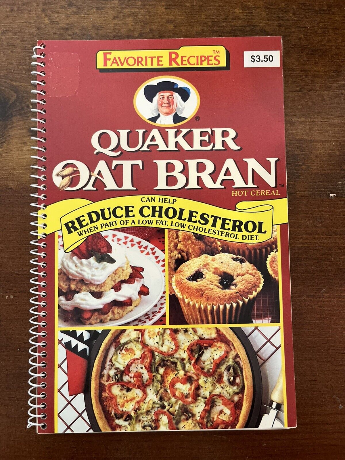 Quaker Oats Cookbook Lower Cholesterol Oat Bran Favorite Brand Name Recipes Heal
