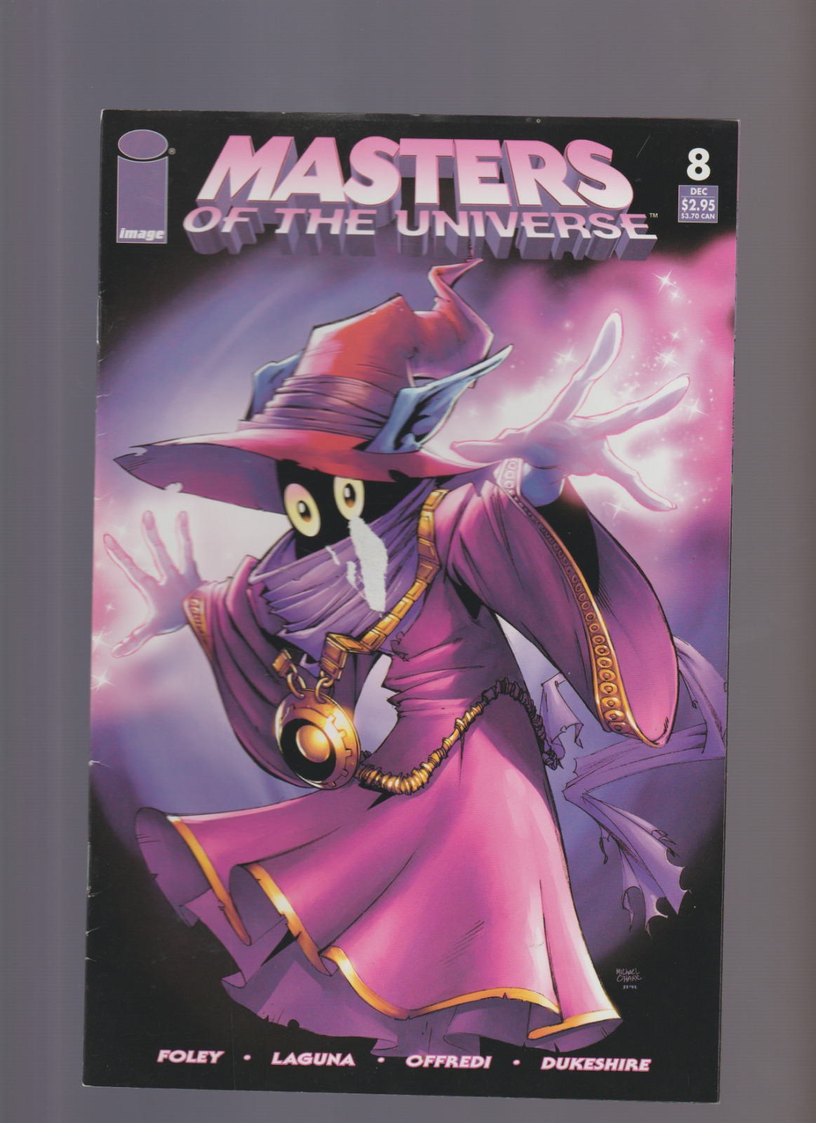 MASTERS OF THE UNIVERSE #8 HE MAN (2004) FINAL ISSUE LOW PRINT ORKO COVER -READ