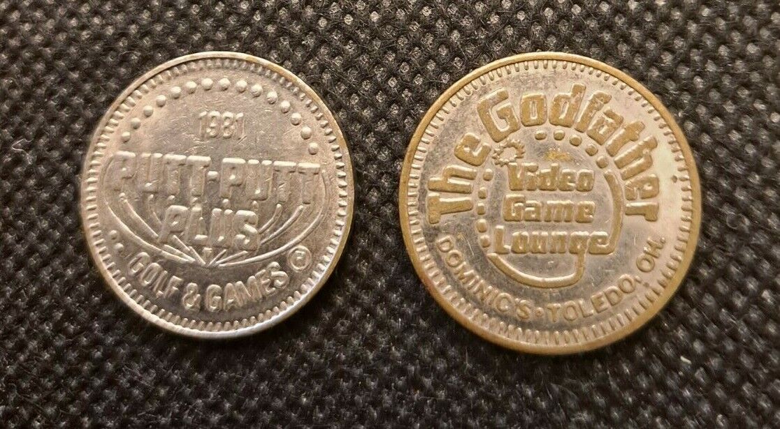 THE GODFATHER AND PUTT PUTT PLUS TOKENS   e3095UXX