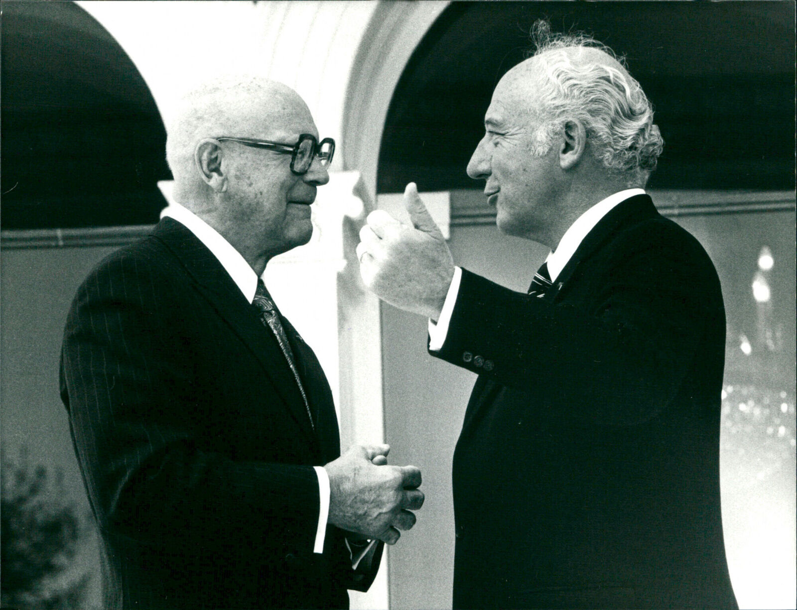 Urho Kekkonen and Federal President Walter - Vintage Photograph 2650361