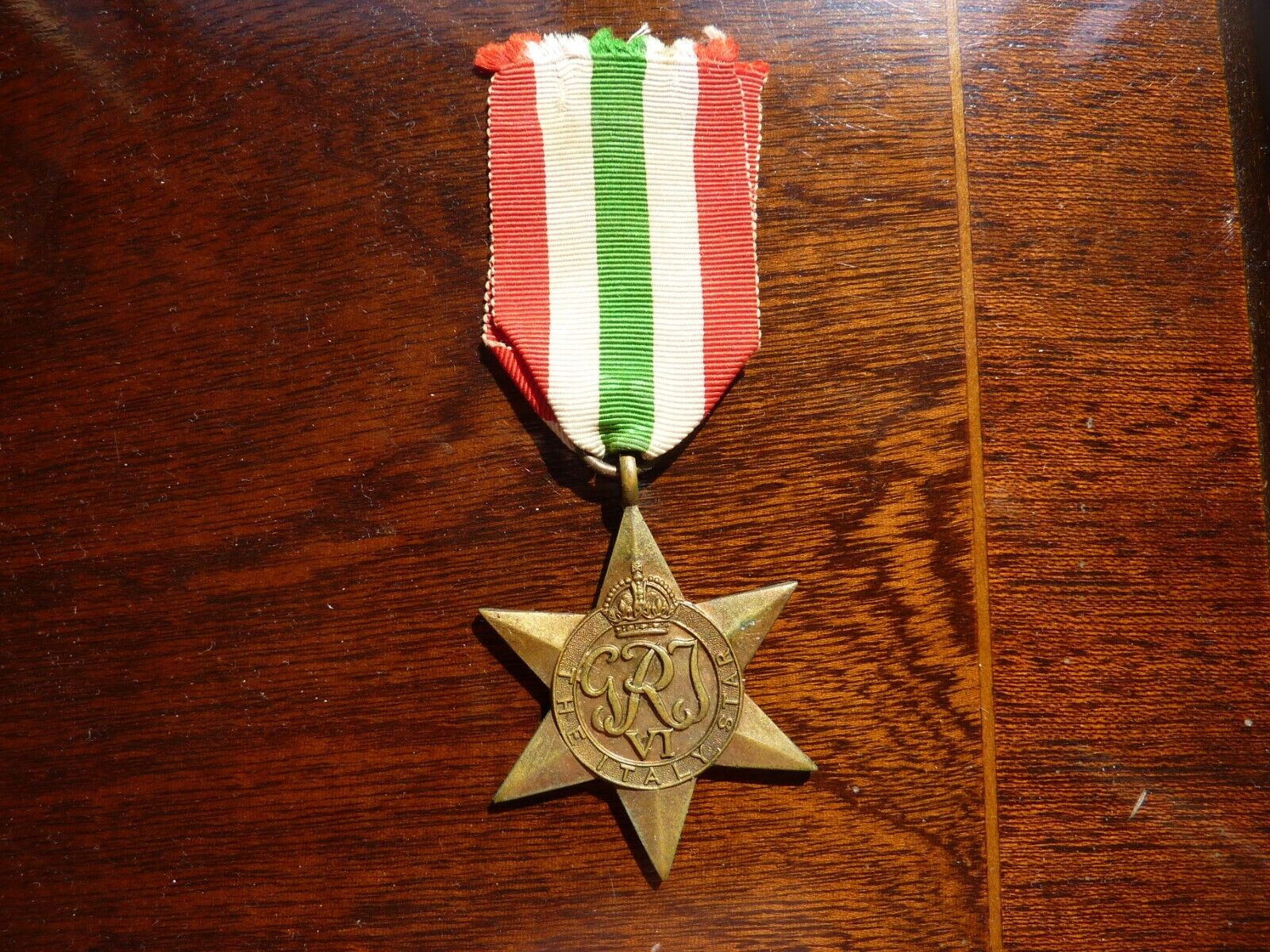 George V1 1939-1945 The Italy Star Medal - Original - Full size