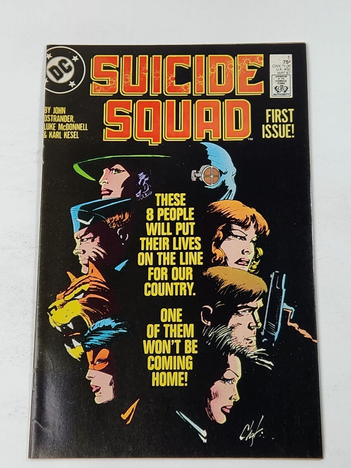 Suicide Squad 1 DIRECT DC Comics Multiple 1st Appearances Copper Age 1987