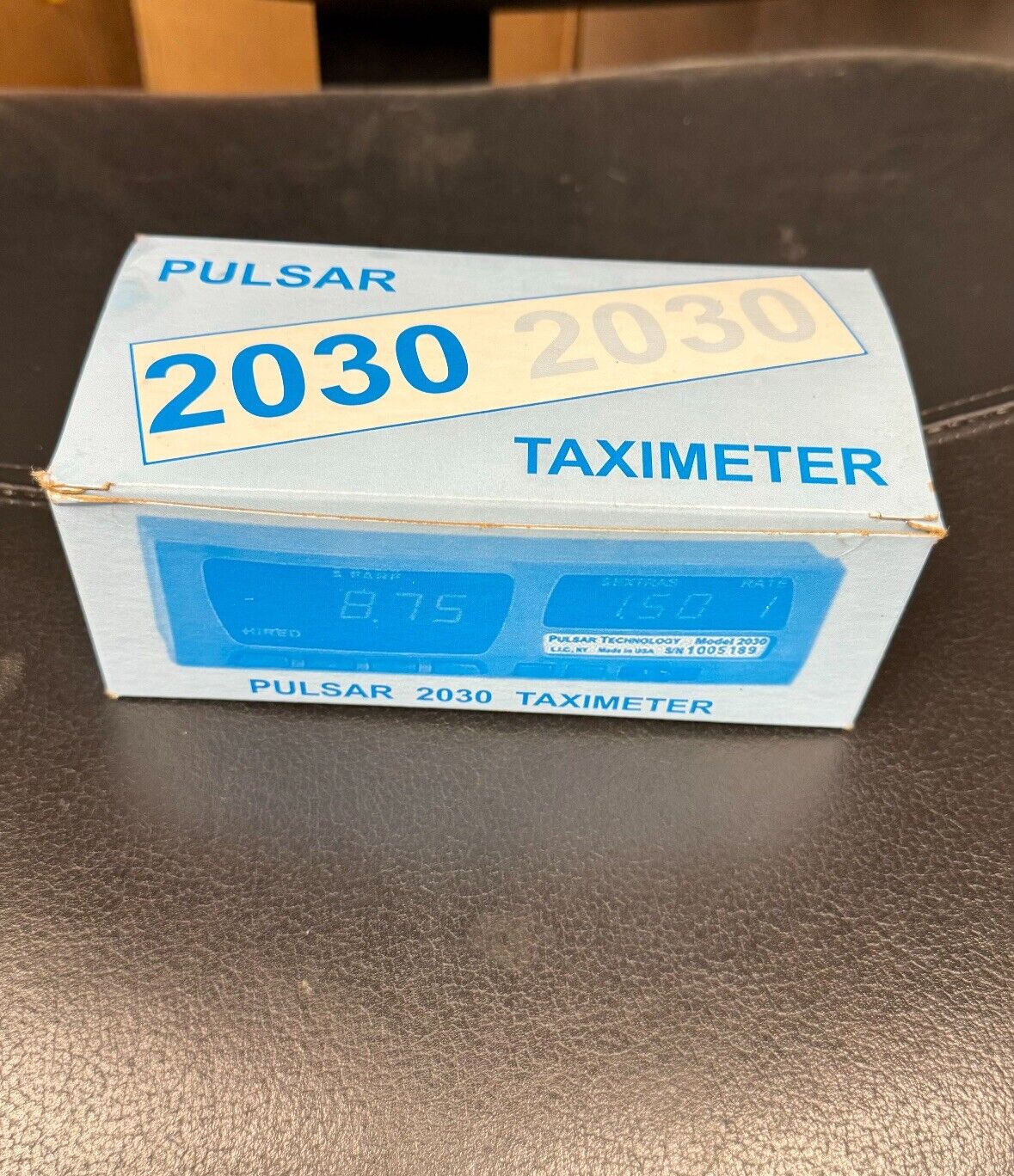 Pulsar Taxi Meter 2030R Device,  New Condition Fast Ship