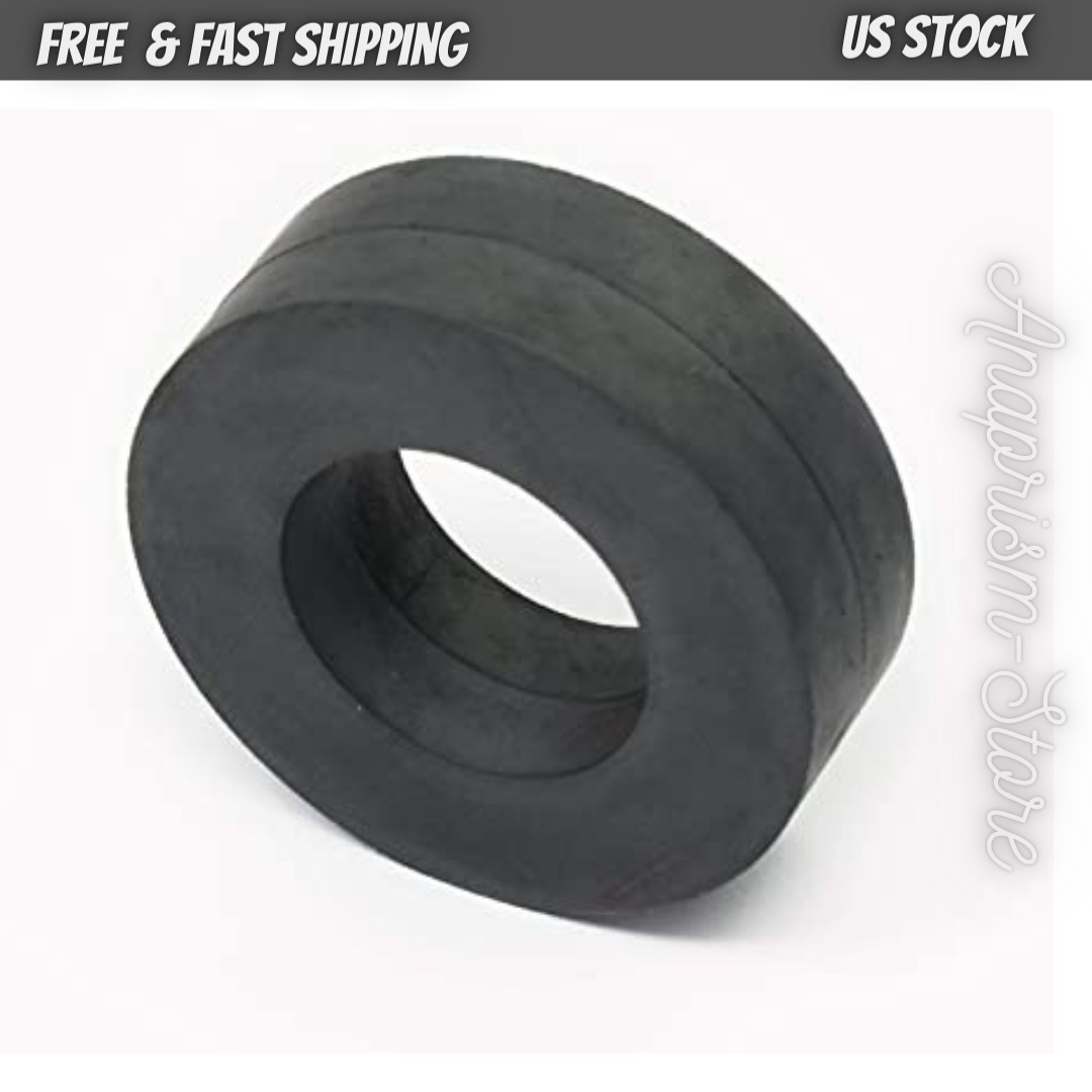2 Pack Ceramic Ring Magnets Ferrite Strong Magnetic Material  Free&Fast Shipping