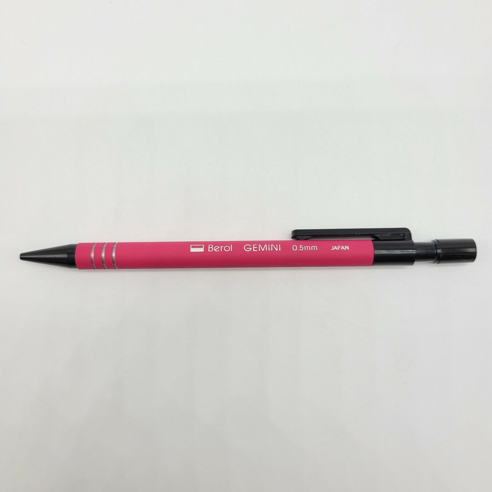 Berol Gemini Pink 0.5mm Drafting Mechanical Pencil Japan Made (1) 1990s NOS VTG