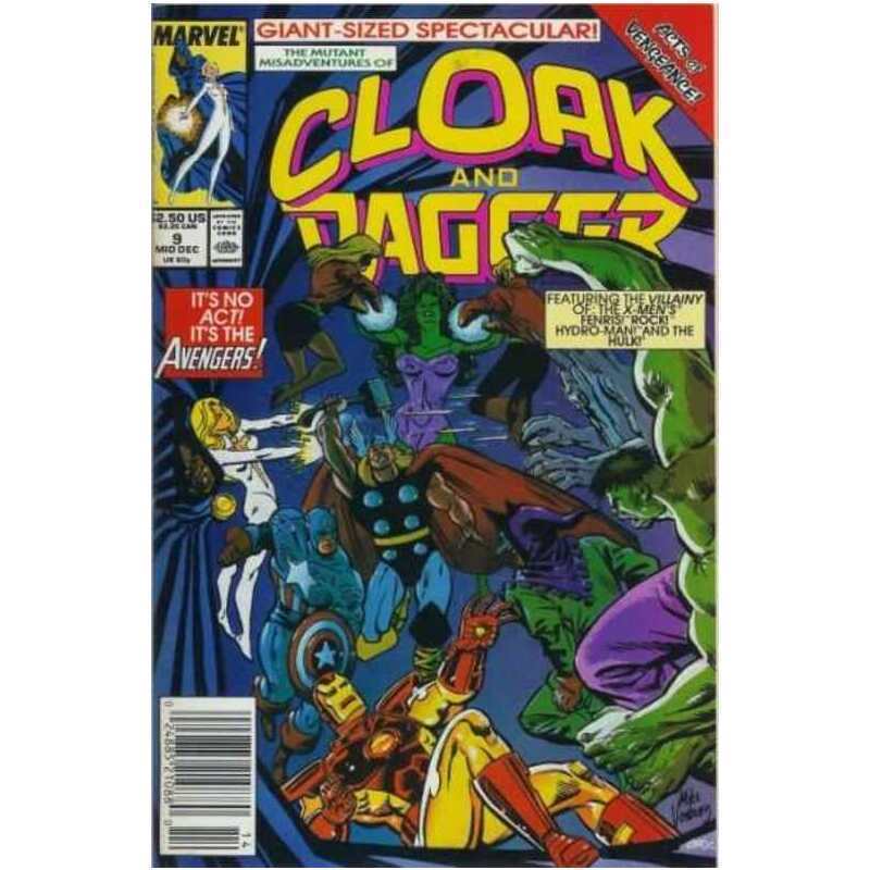 Mutant Misadventures of Cloak and Dagger #9 in NM minus cond. Marvel comics [m`