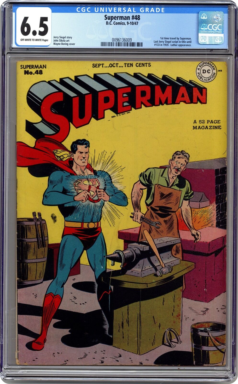 Superman #48 CGC 6.5 1947 0096136009