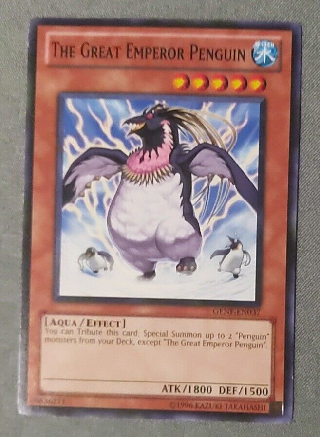 The Great Emperor Penguin GENF-EN037 Yu-Gi-Oh Light Play Unlimited