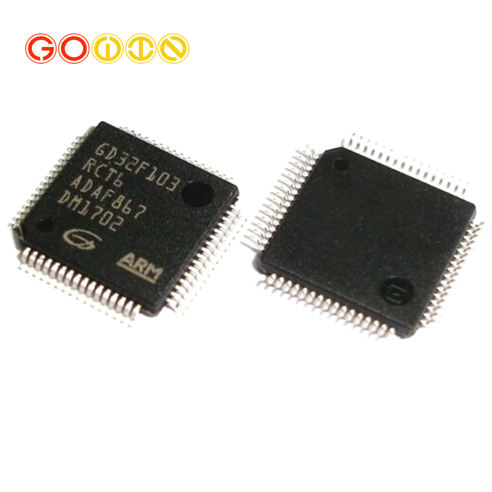 GD32F103RCT6 LQFP64 GD32F103 RCT6 32-bit 72MHz 256KBx8 IC MCU FLASH Cortex M3