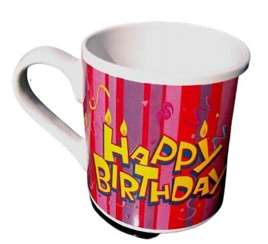 Happy Birthday Celebration Fun Mug 14 oz. by Burton + Burton Cosmic Celebration 