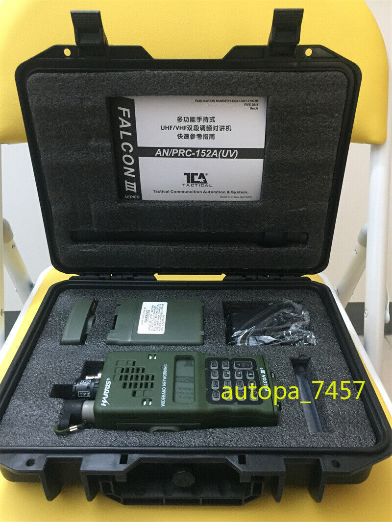Standard Ver. TCA PRC 152A UV Radio Handset 15W Upgraded Handheld Aluminum CS
