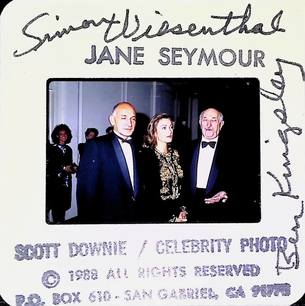 1988 JANE SEYMOUR - 35MM SLIDE L.9.9.10