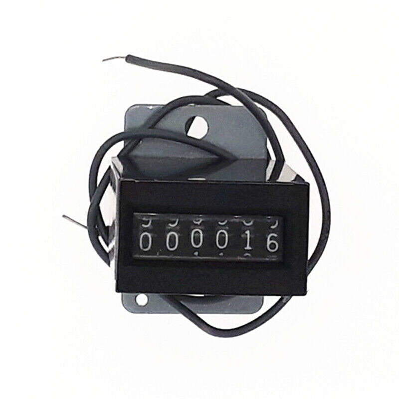6 Digits 12V Mechanical Coin Counter Meter For Coin Acceptor Arcade1up Cabinet