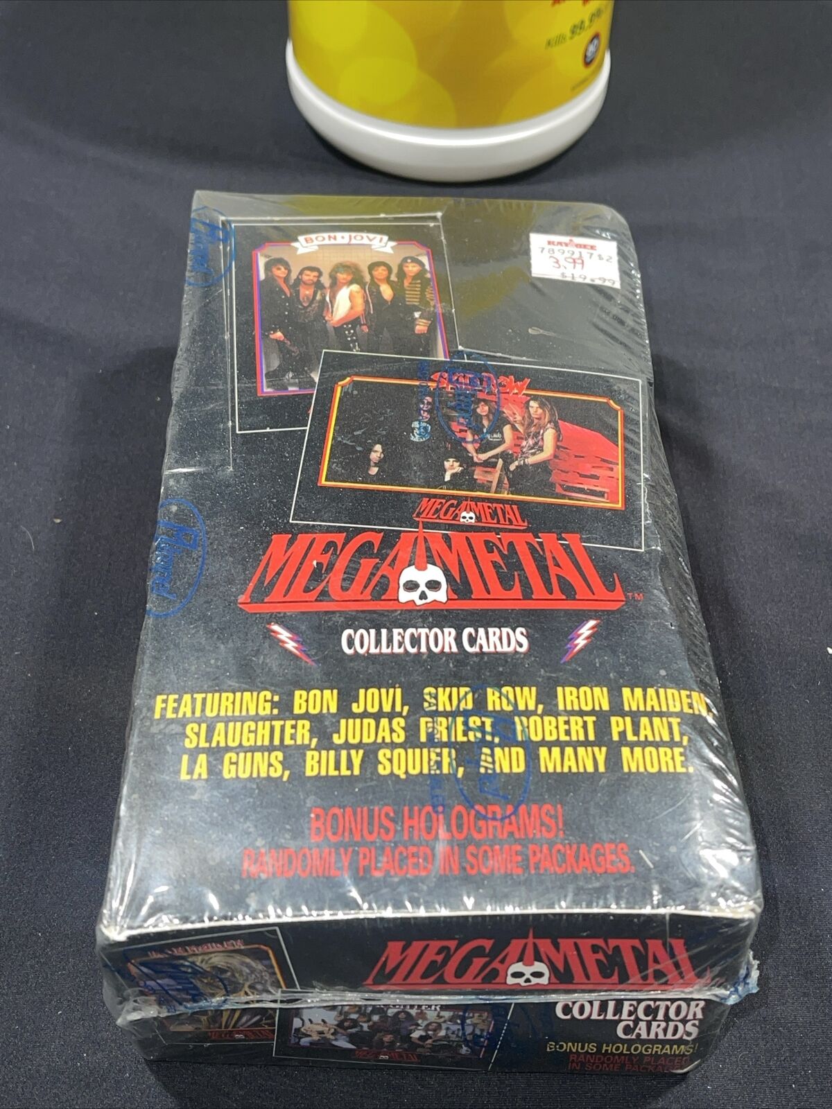 Mega Metal Collector Cards, Year 1991, Heavy Metal, Impel, New, Factory Sealed