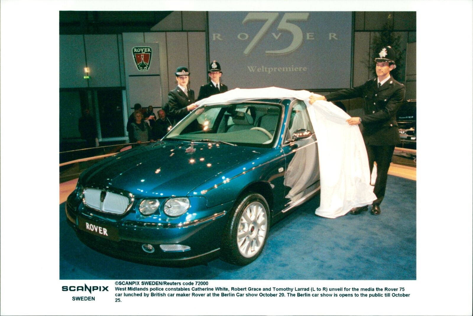 Rover 75 at a car show in Berlin - Vintage Photograph 2381631