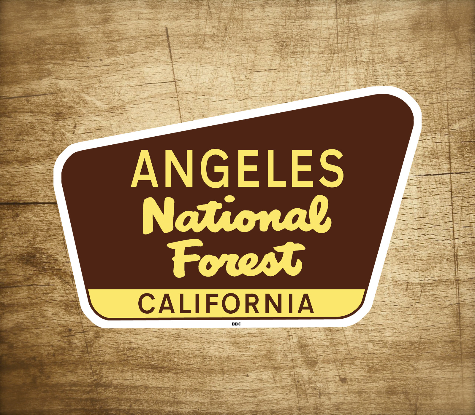 Angeles National Forest Decal Sticker 3.75\