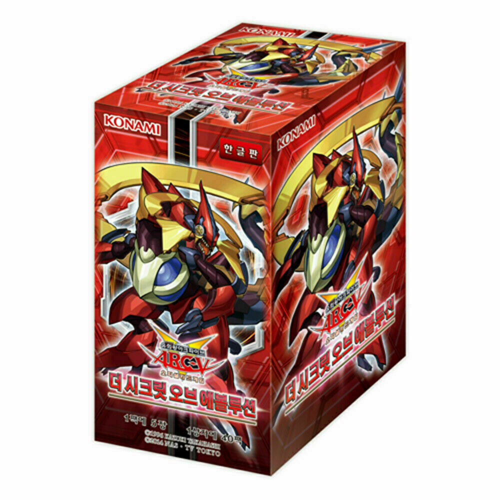 Yu-Gi-Oh Yugioh Card The Secret Of Evolution Booster Box 40 Packs / Korean Ver.