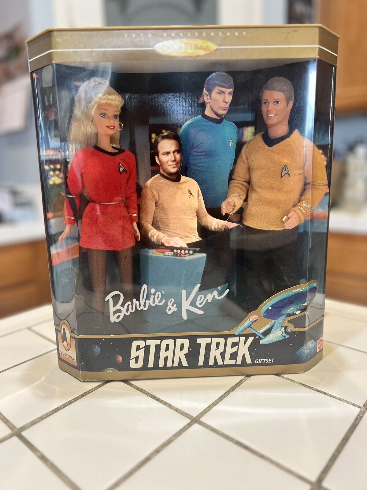 Rare 30th Anniversary Star Trek Barbie & Ken NRFB