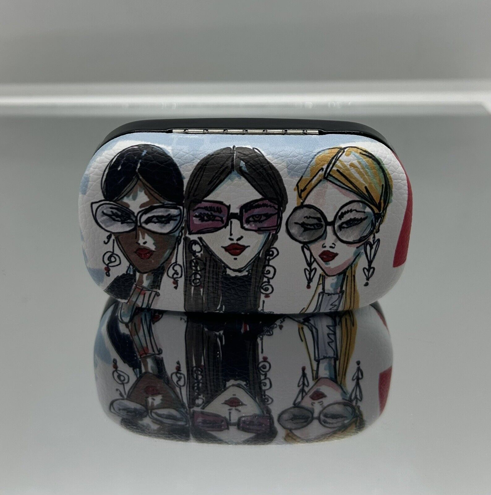Brighton Mini Box Girls Fashion Fashionista Print Lipstick Jewel Pill Stash Box