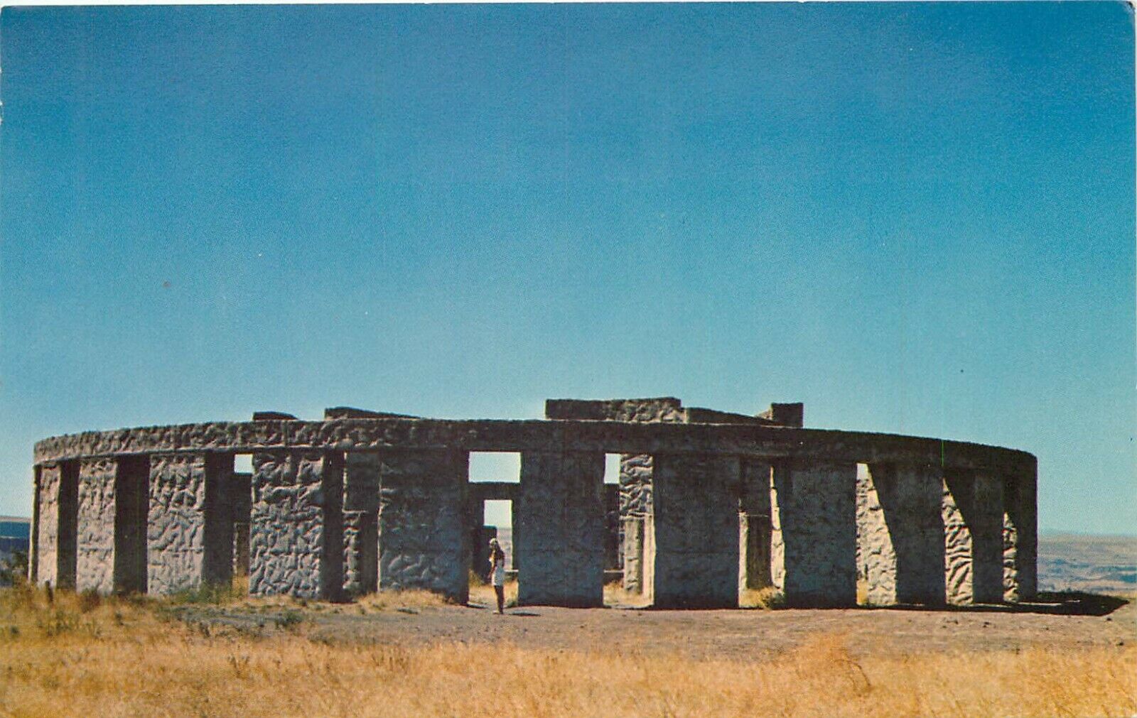 Stonehenge Memorial Maryhill Goldendale WA Washington Postcard