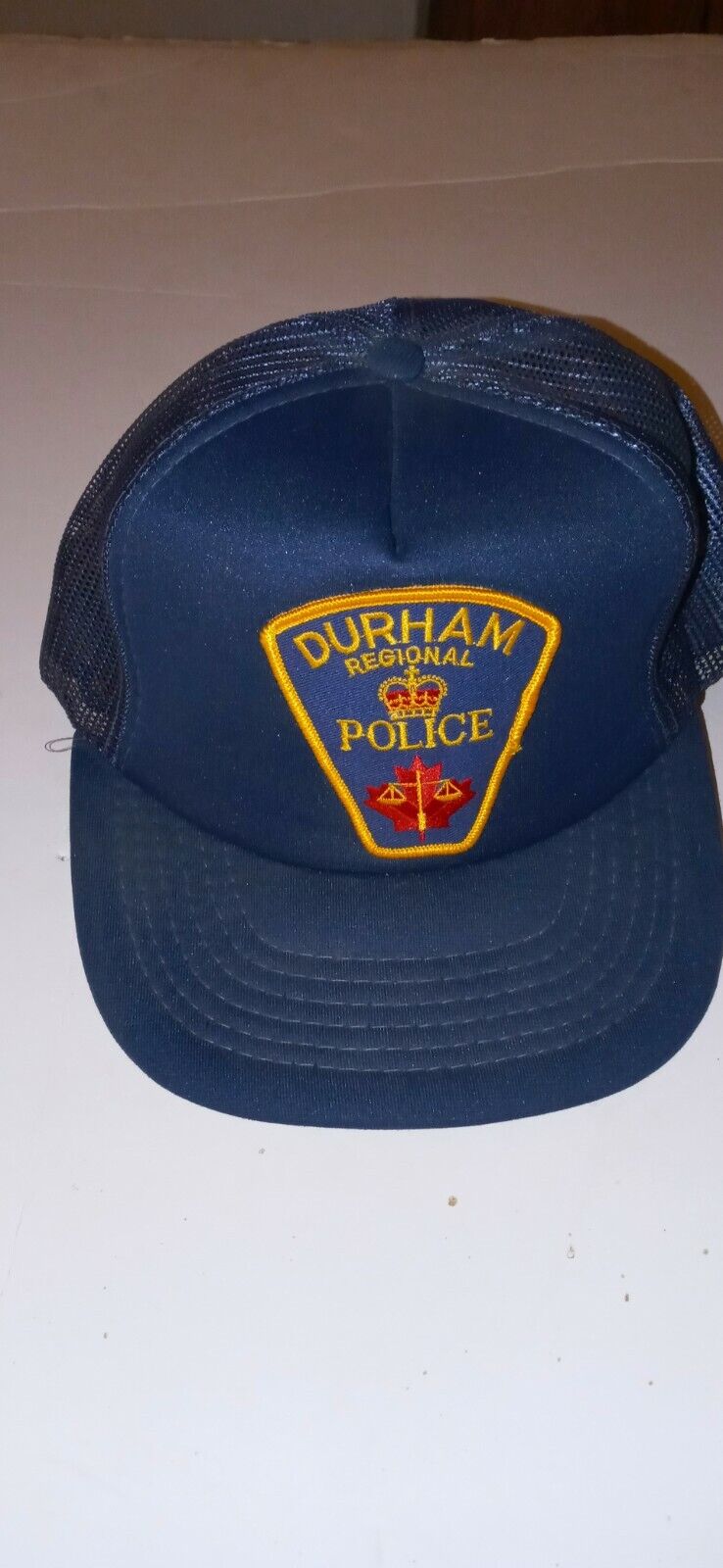 Durham regional Police Canada  ball cap adjustable in good condition