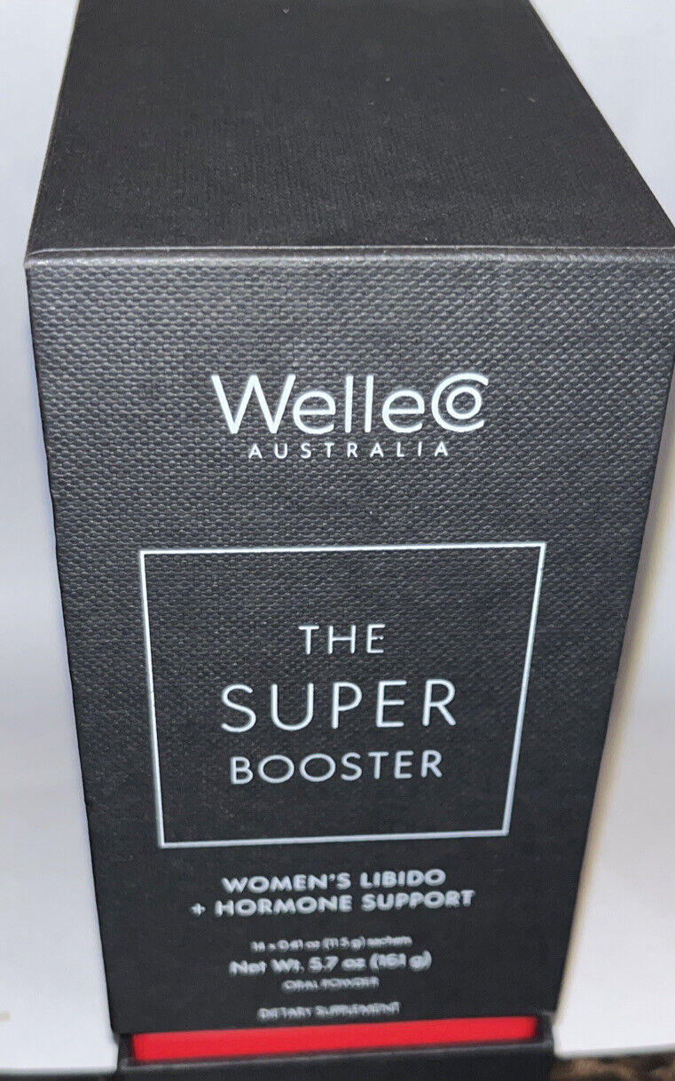 WelleCo Super Booster, Women s Libido + Hormone Support, 5.7 oz - New in Box