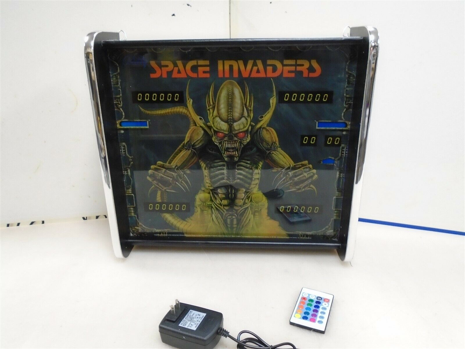 Bally Space Invaders Pinball Head LED Display light box
