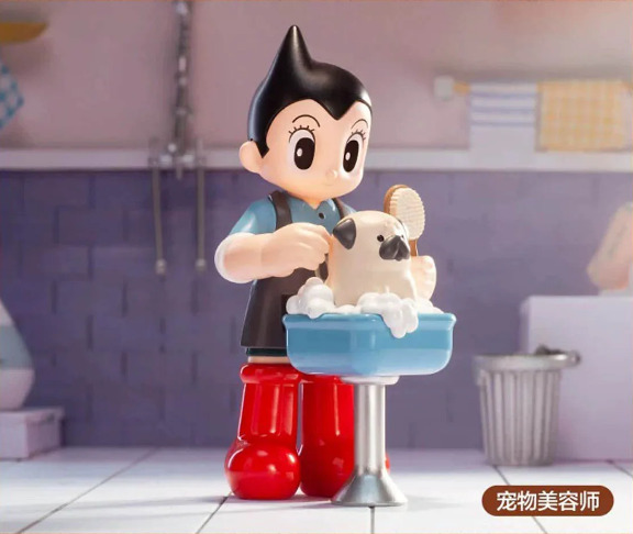 POP MART Astro Boy Diverse Life Series Blind Box Confirmed Figure New Toys Gift
