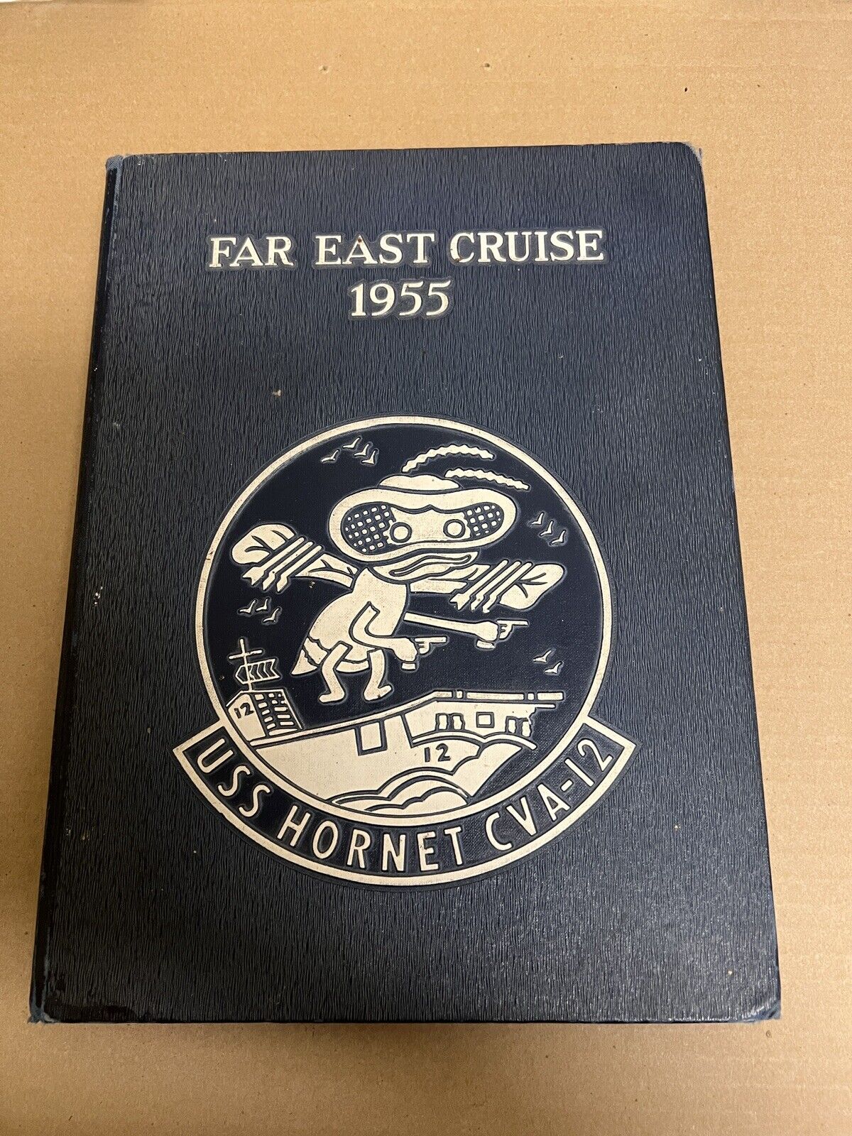 USS Hornet (CVA-12) 1955 Far East Deployment Cruise Book