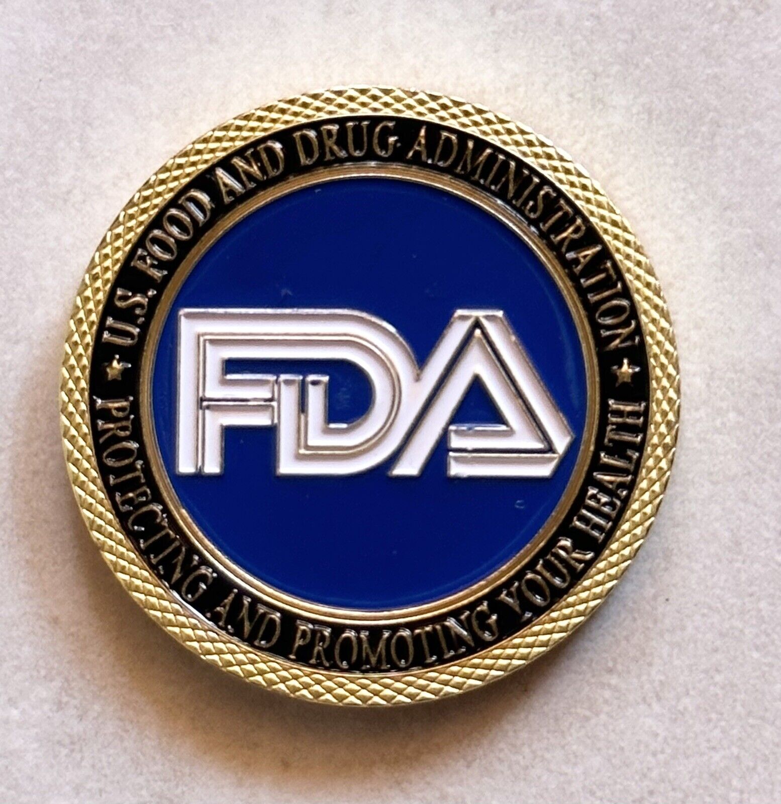 FOOD AND DRUG ADMINISTRATION (FDA) Challenge Coin 
