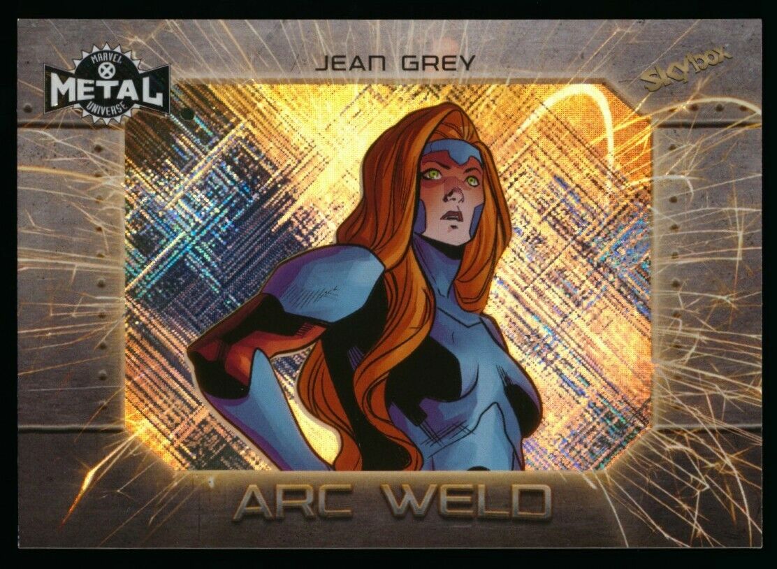 2020 2021 Upper Deck Marvel Metal X-Men Arc Weld SP AW-25 Jean Grey