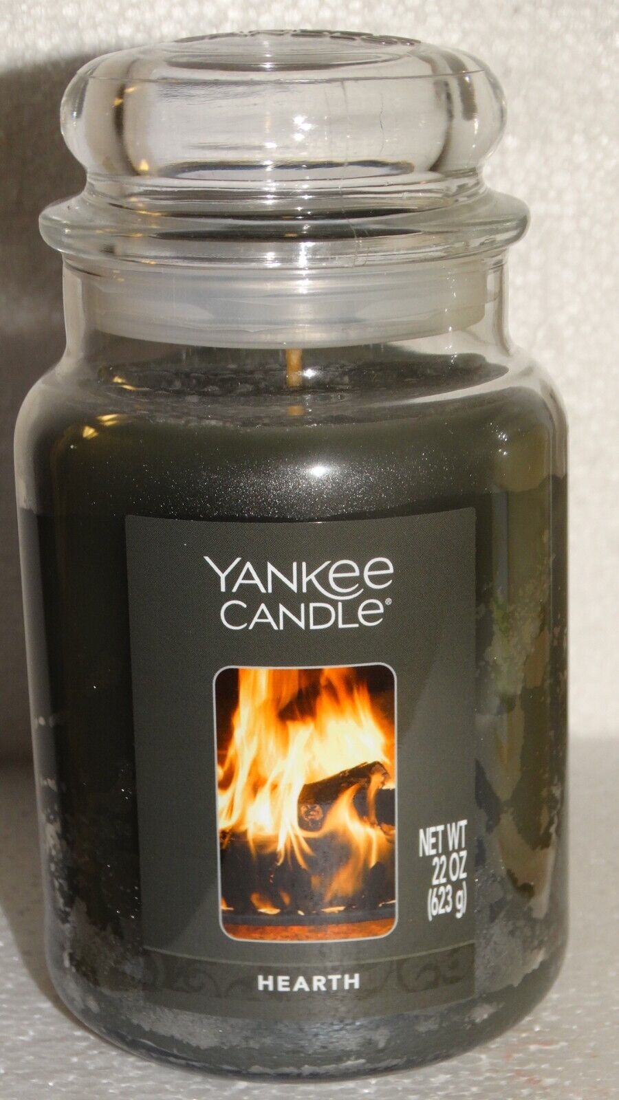 Yankee Candle Hearth Large Jar Candle 22 oz NEW 1609549 White Label