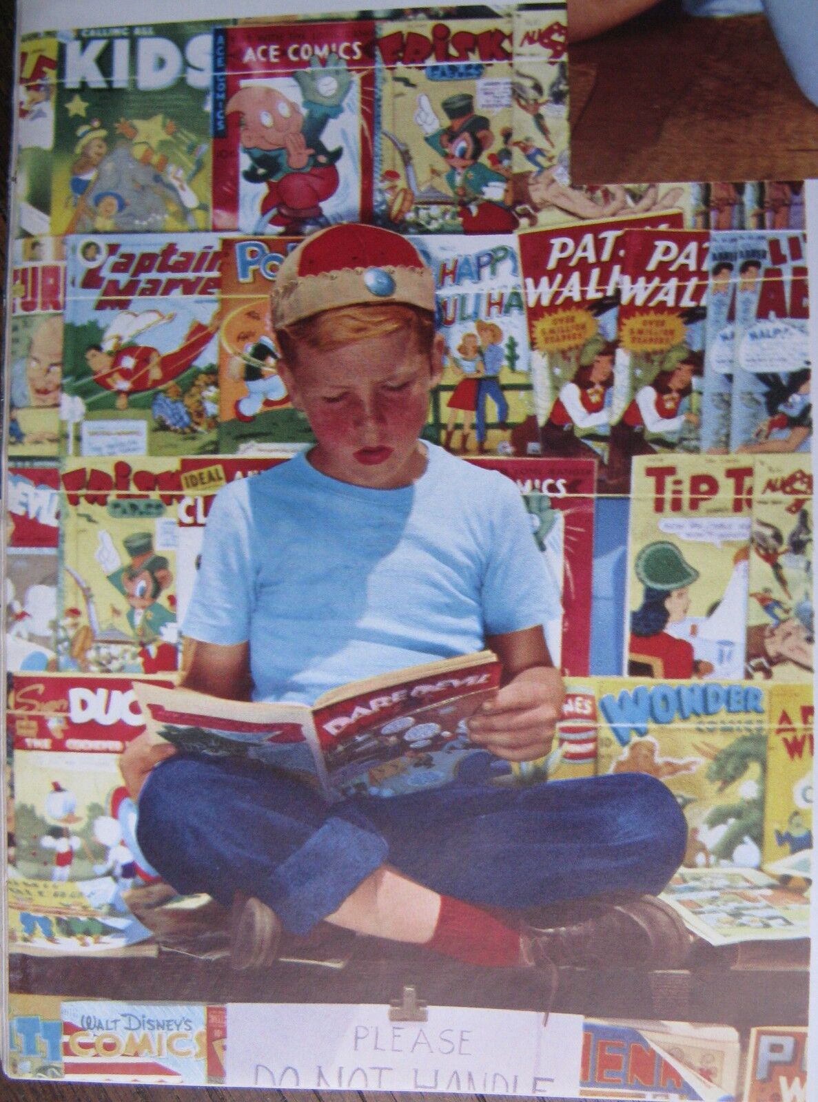 Feb. 1951 Popular Photography Magazine - Comic Book Kid