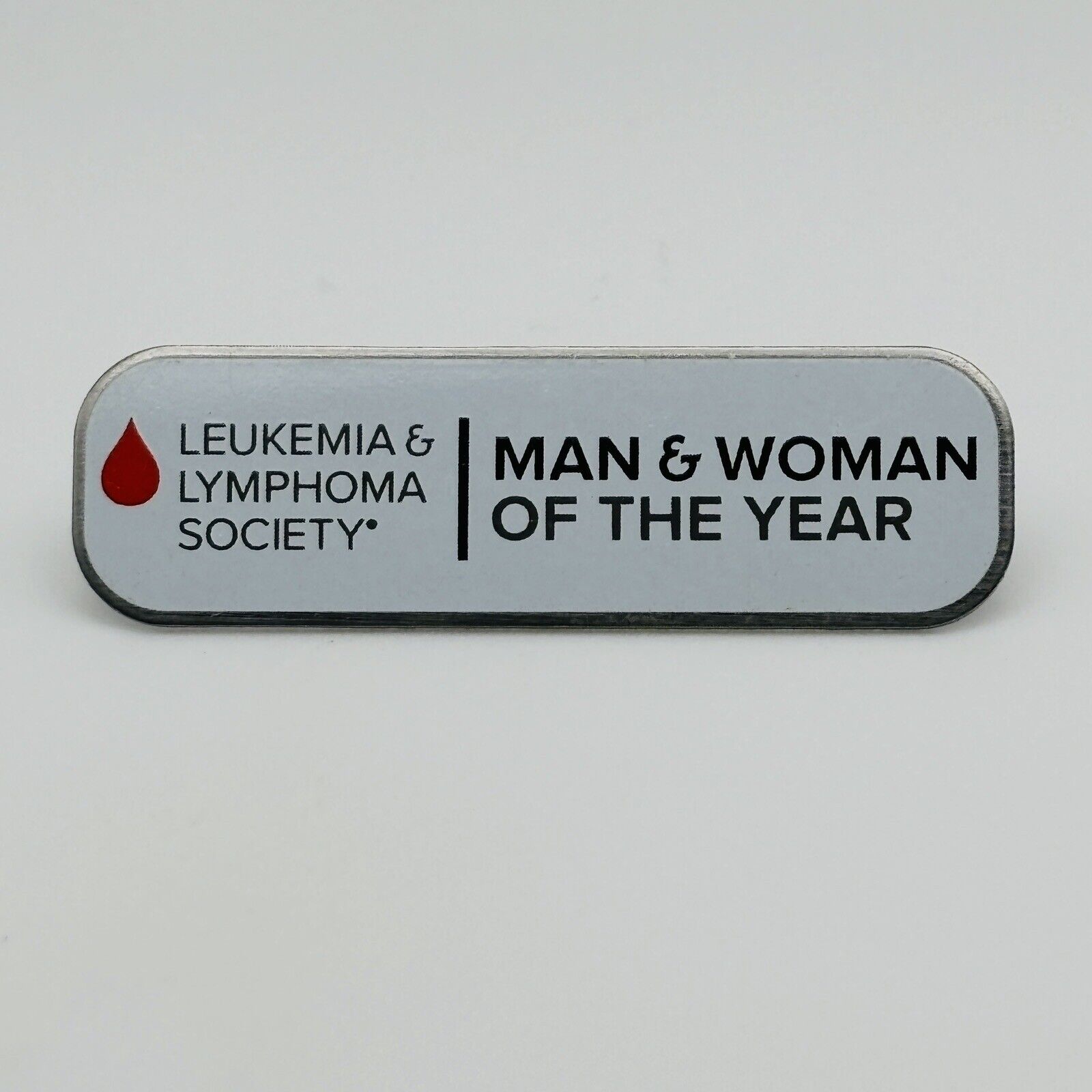Leukemia & Lymphoma Society Man & Woman Of The Year Metal Pin - Lapel, Hat