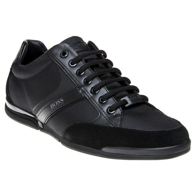 BOSS Mens Saturn_lowp_mx Sneakers Black for Sale - ScienceAGogo