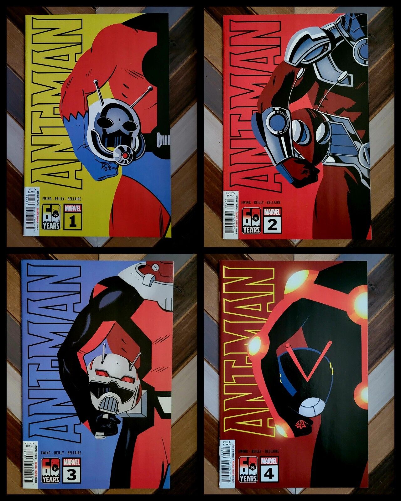 ANT-MAN #1-4 & Set (Marvel 2022) NEW/HIGH GRADE Complete Series ft ANT-MAN 2549